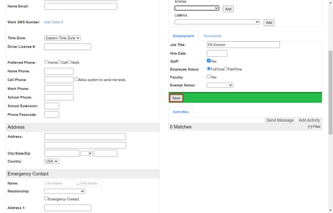 adding school permissions