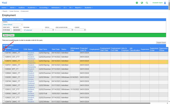 communication employment report