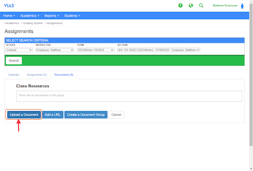 uploading doc resources